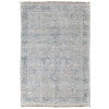 Caldwell Transitional Distressed Gray Blue Taupe Area Rug (2' x 3' / Pattern 1)