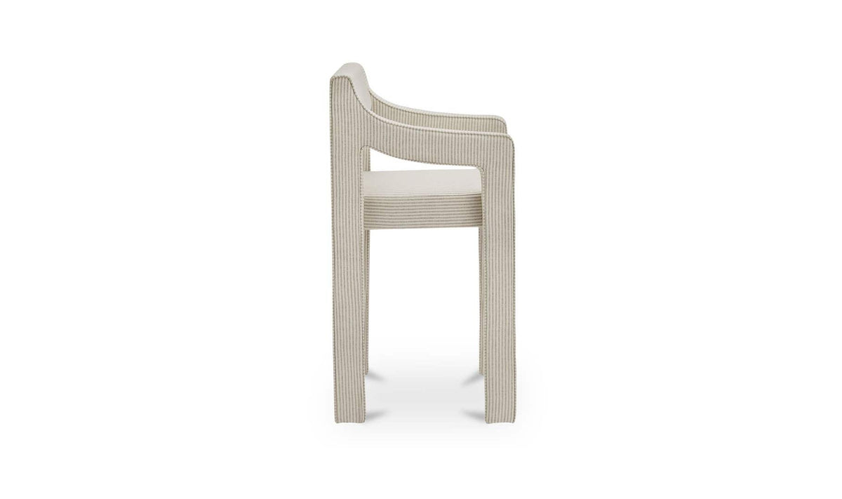 Elise Counter Stool, Stripe