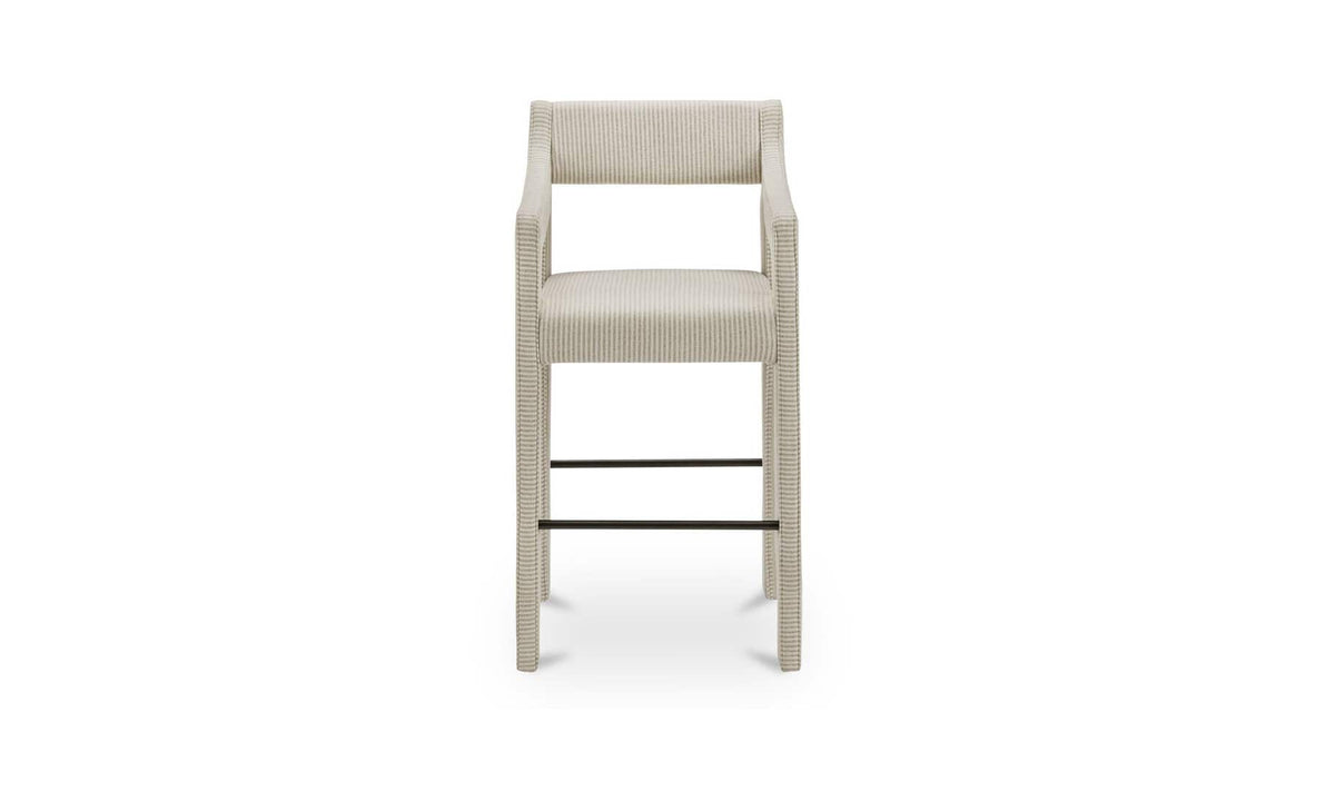 Elise Counter Stool, Stripe