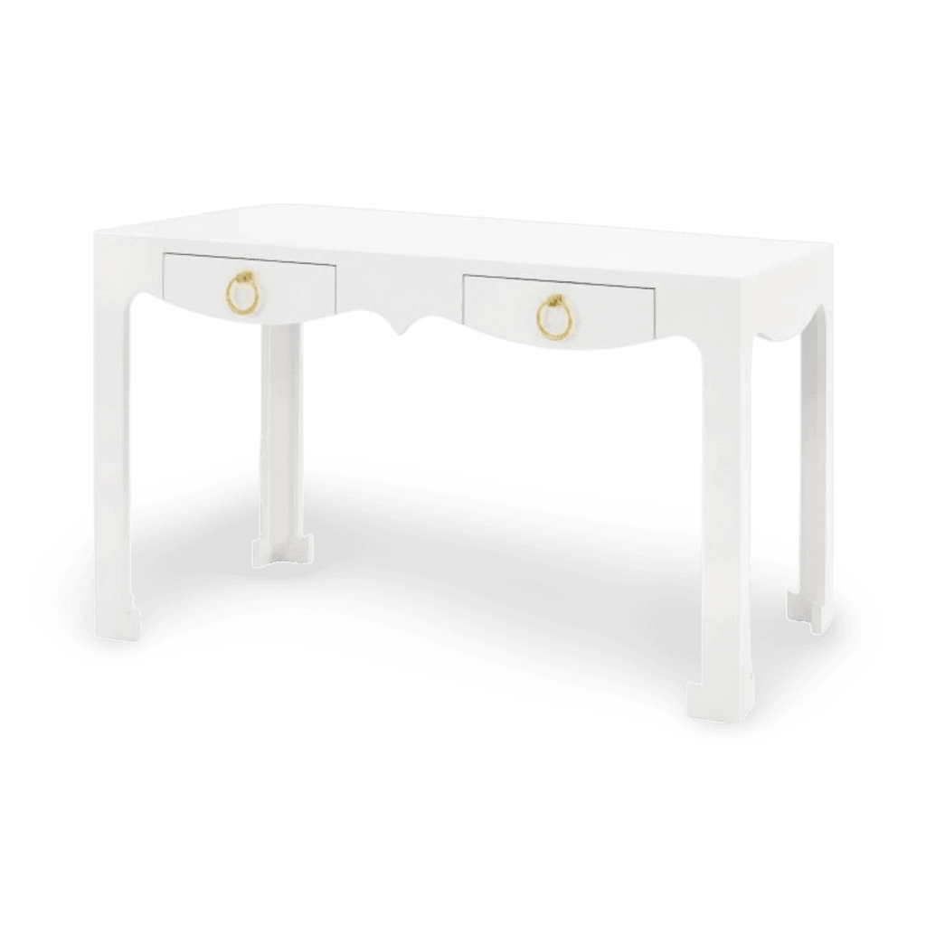 Jordan Console/Desk - Chiffon White