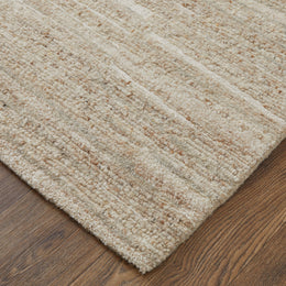 Navaro Modern Distressed Ivory Area Rug (3'6" x 5'6")