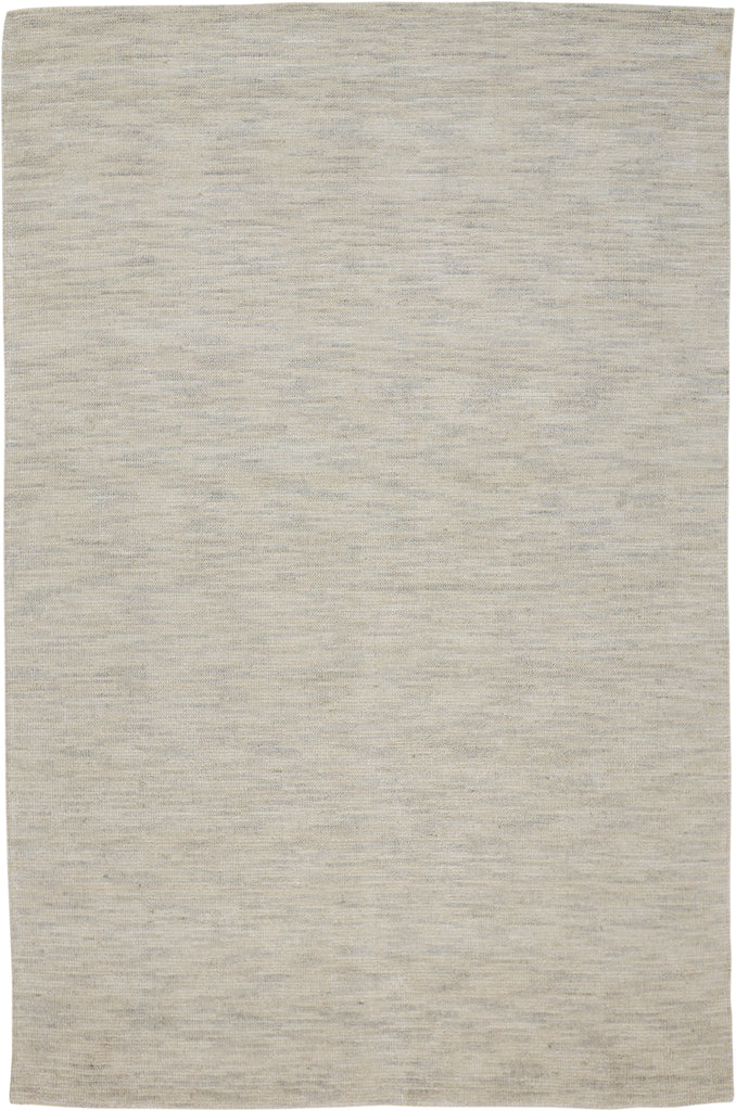 Burke Modern Abstract Ivory Gray Area Rug (2' x 3')