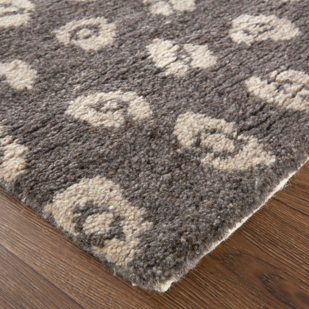 Seneca Transitional Animal Print Brown Tan Area Rug (2'6" x 8')