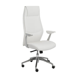 Crosby High Back Office Chair - White