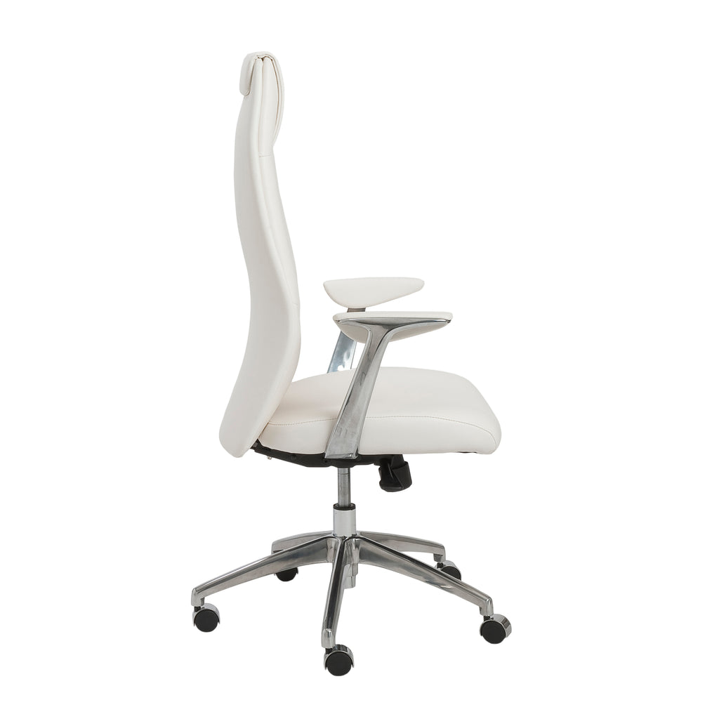 Crosby High Back Office Chair - White