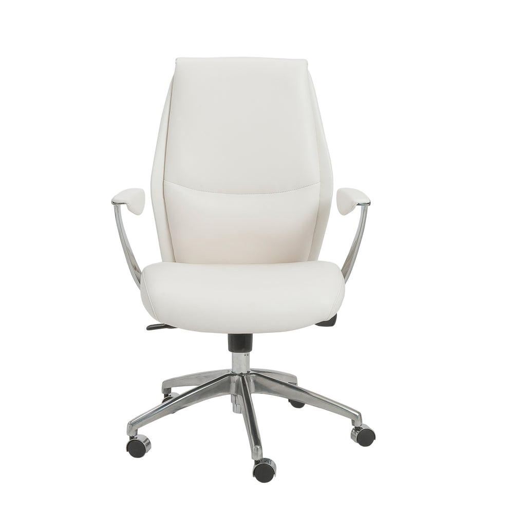 Crosby Low Back Office Chair - White