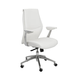 Crosby Low Back Office Chair - White