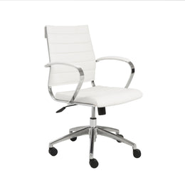 Axel Low Back Office Chair - White