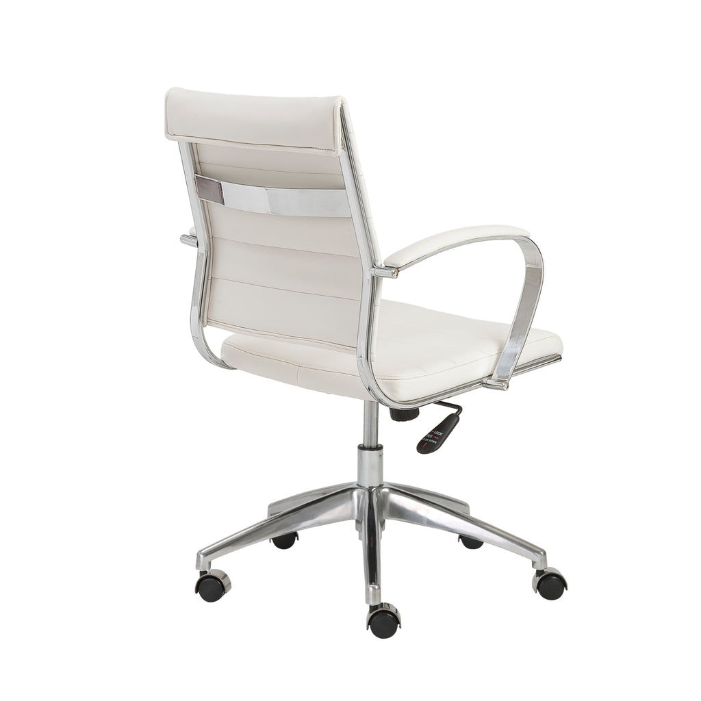 Axel Low Back Office Chair - White