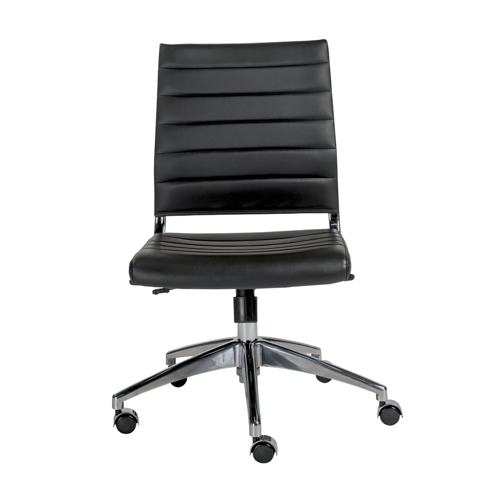 Axel Low Back Office Chair w/o Armrests - Black