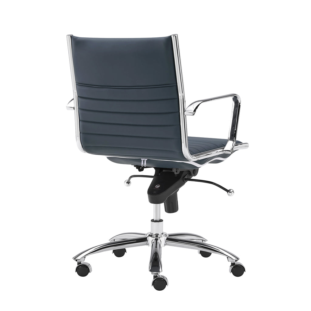 Dirk Low Back Office Chair - Blue