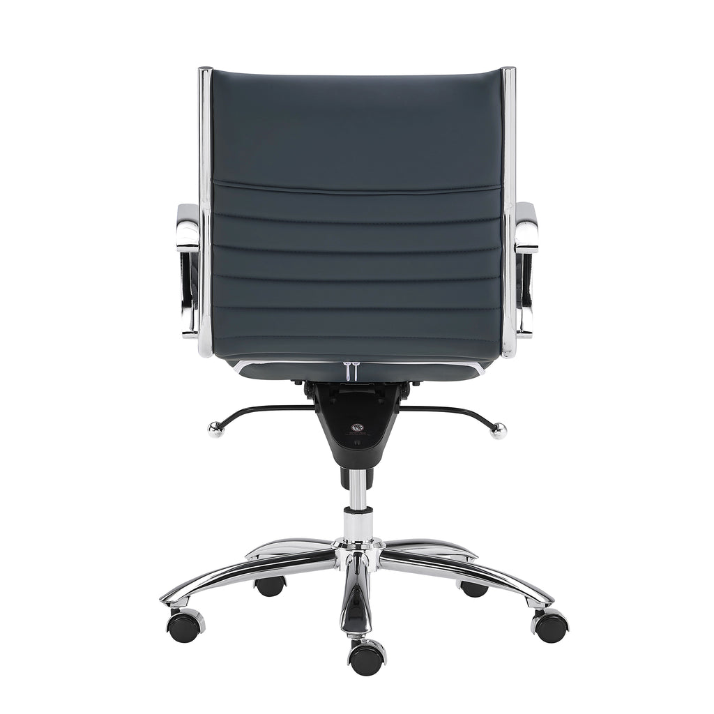 Dirk Low Back Office Chair - Blue