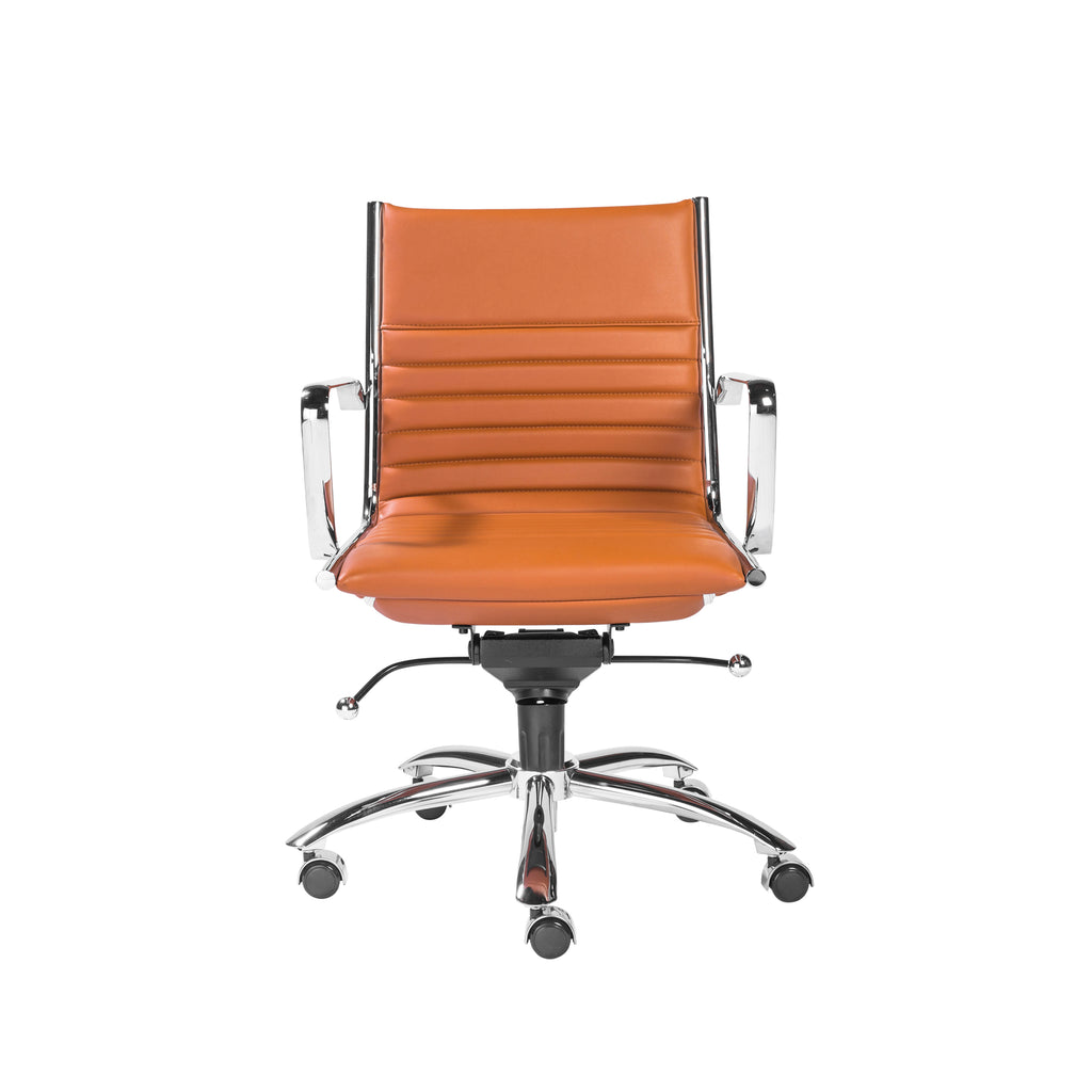 Dirk Low Back Office Chair - Cognac