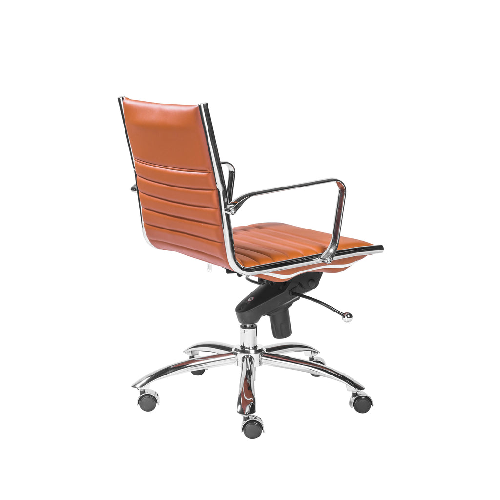 Dirk Low Back Office Chair - Cognac