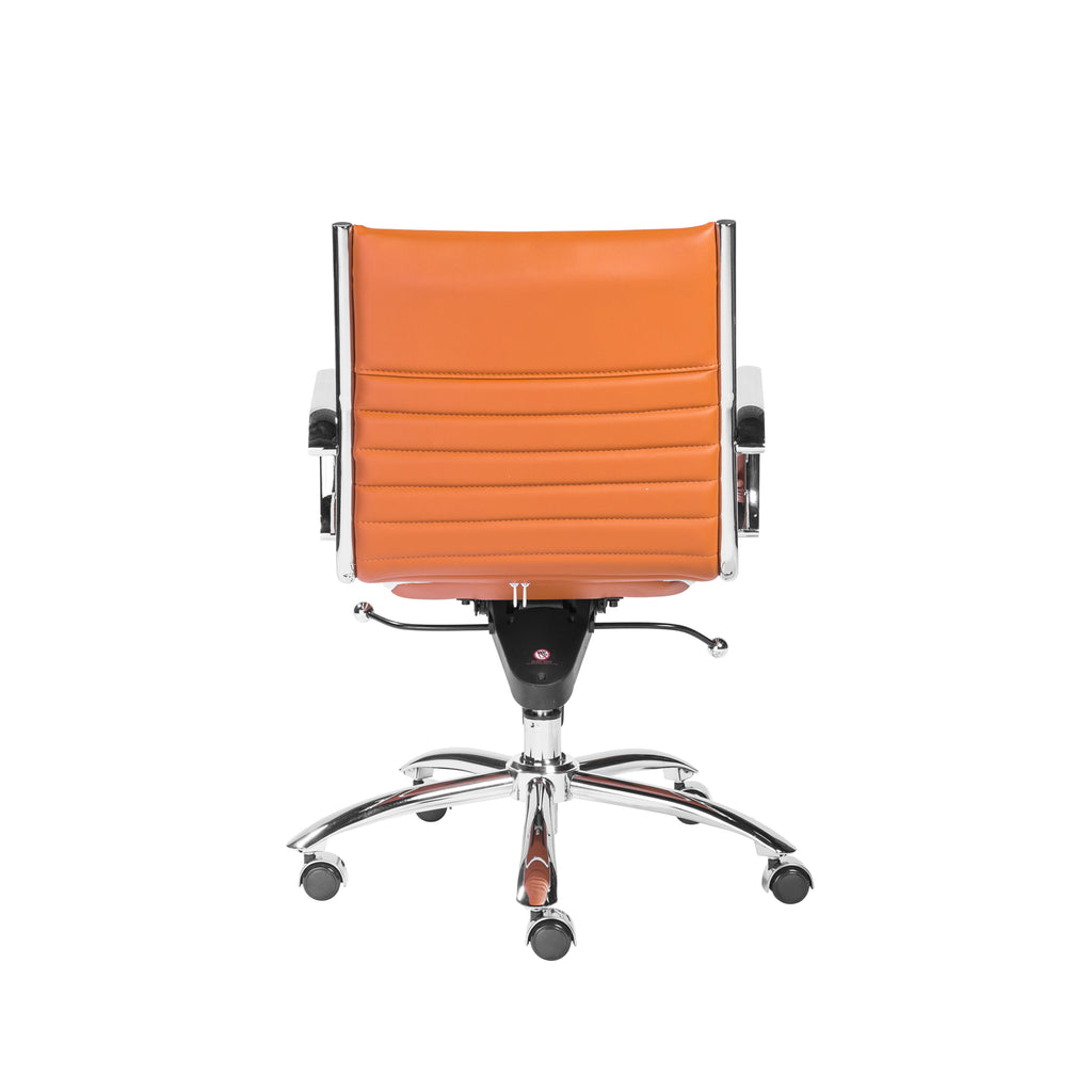 Dirk Low Back Office Chair - Cognac