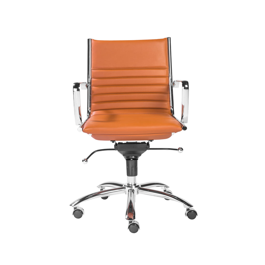 Dirk Low Back Office Chair - Cognac