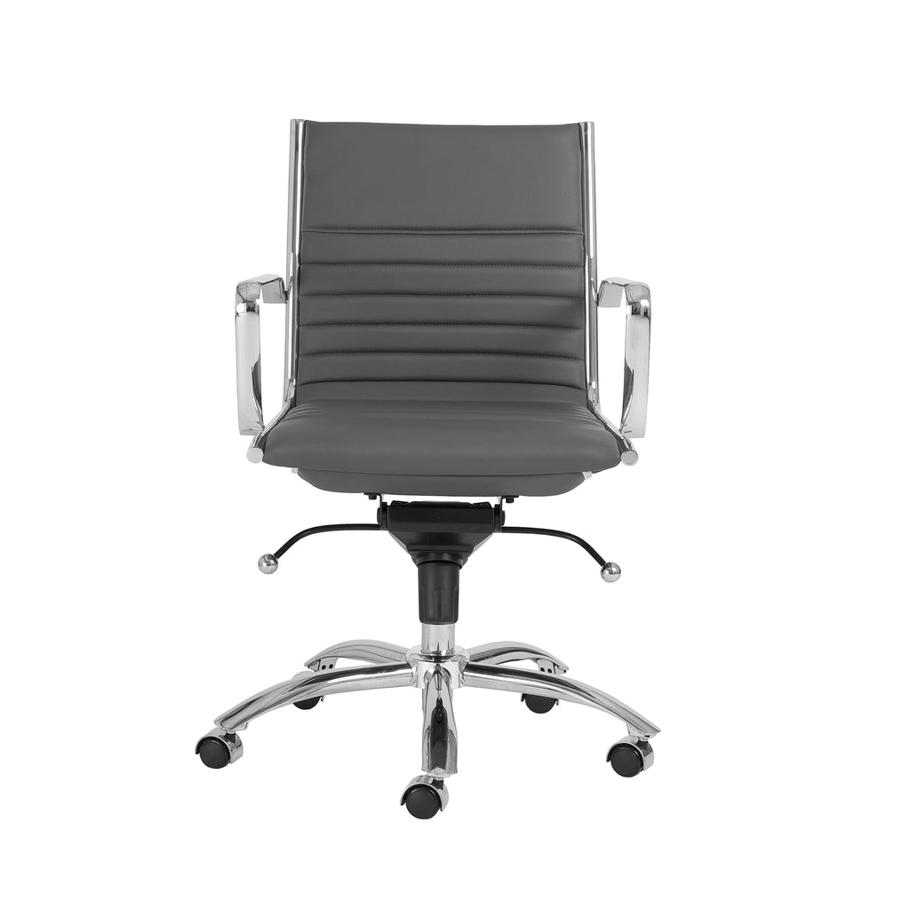 Dirk Low Back Office Chair - Grey