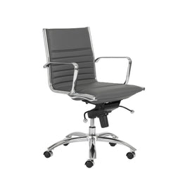 Dirk Low Back Office Chair - Grey