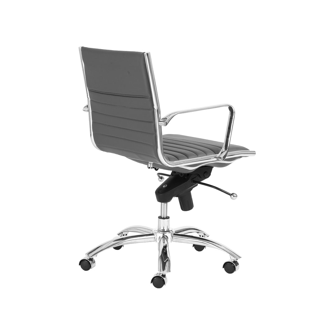 Dirk Low Back Office Chair - Grey