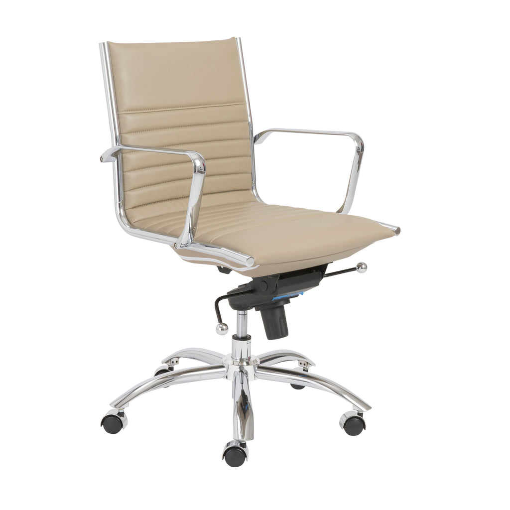 Dirk Low Back Office Chair - Taupe