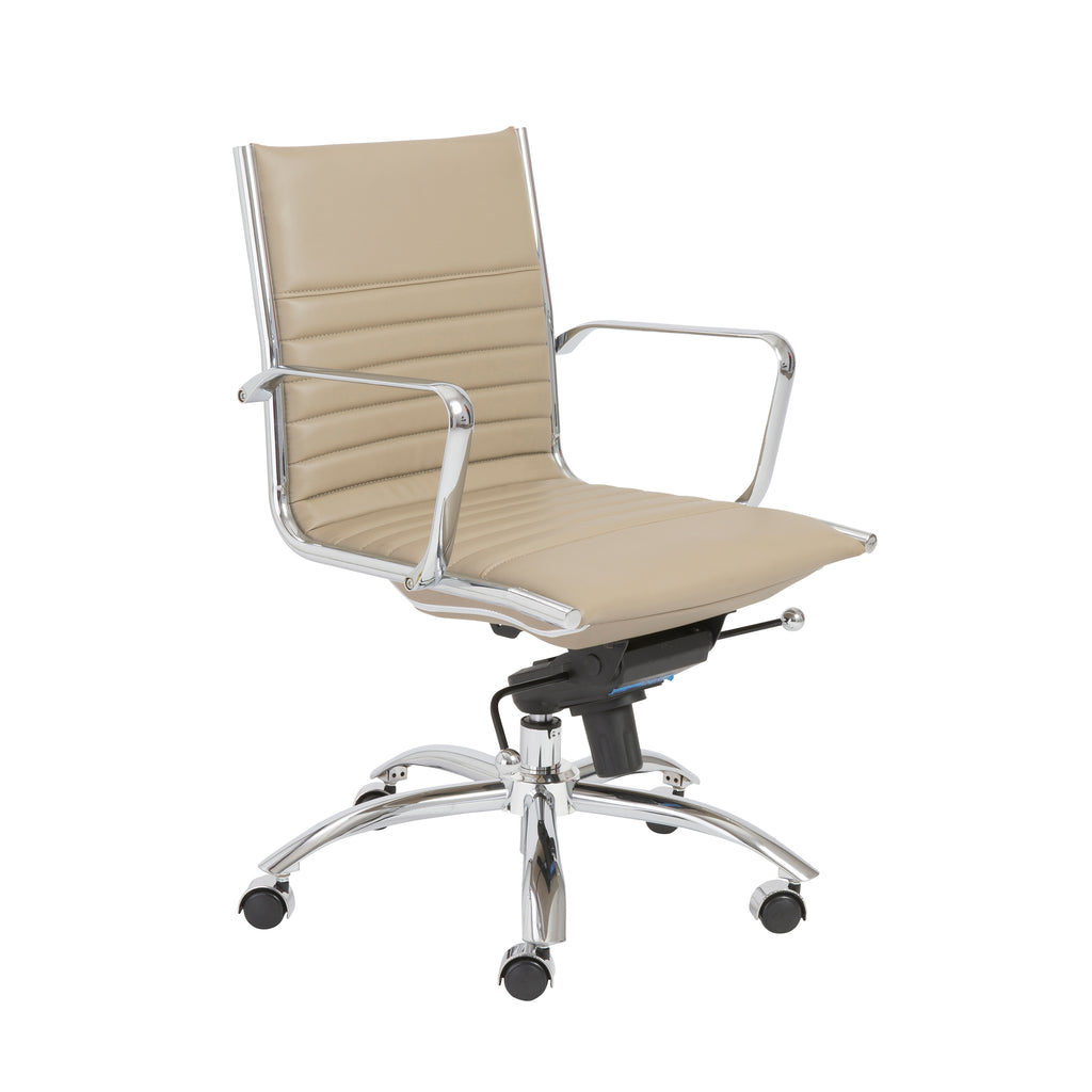 Dirk Low Back Office Chair - Taupe