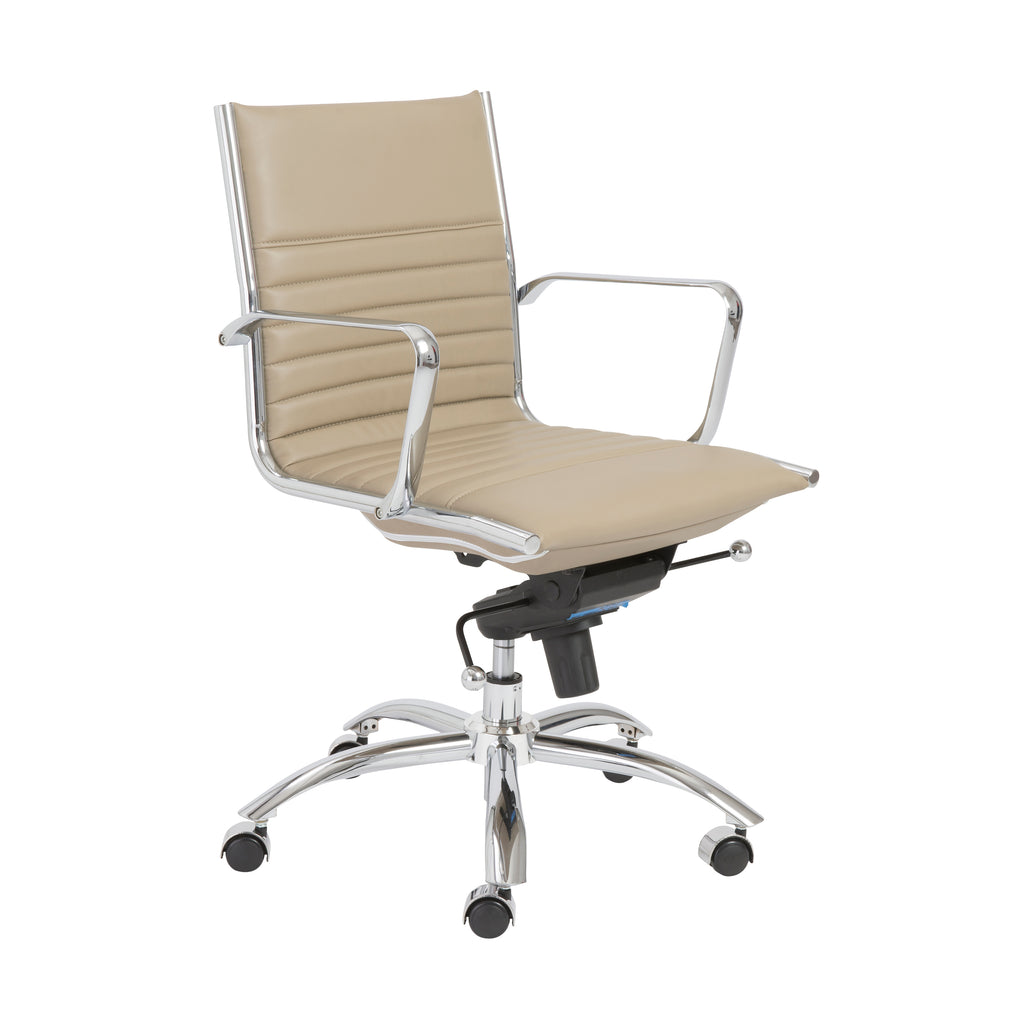 Dirk Low Back Office Chair - Taupe