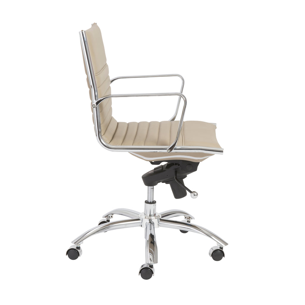 Dirk Low Back Office Chair - Taupe