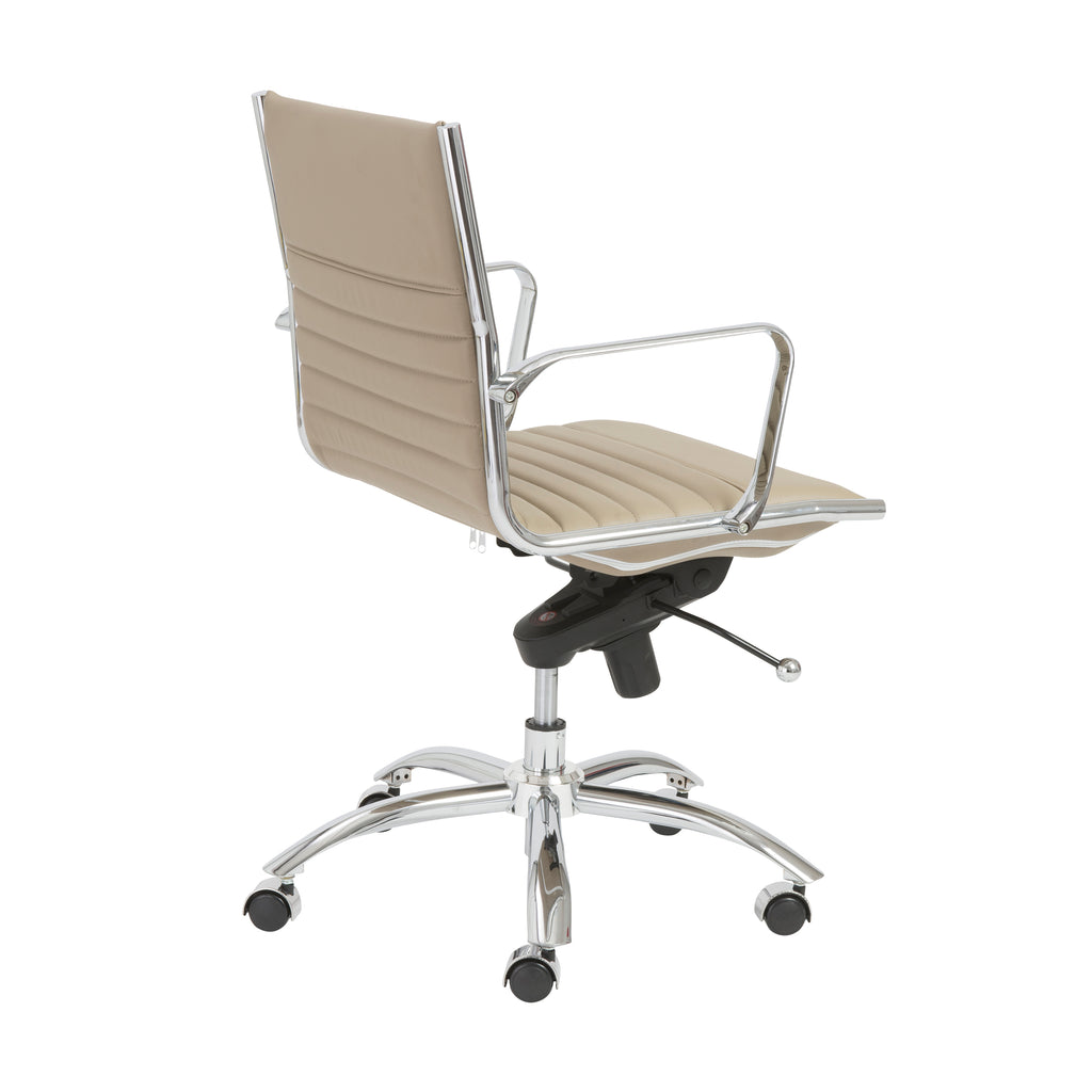 Dirk Low Back Office Chair - Taupe