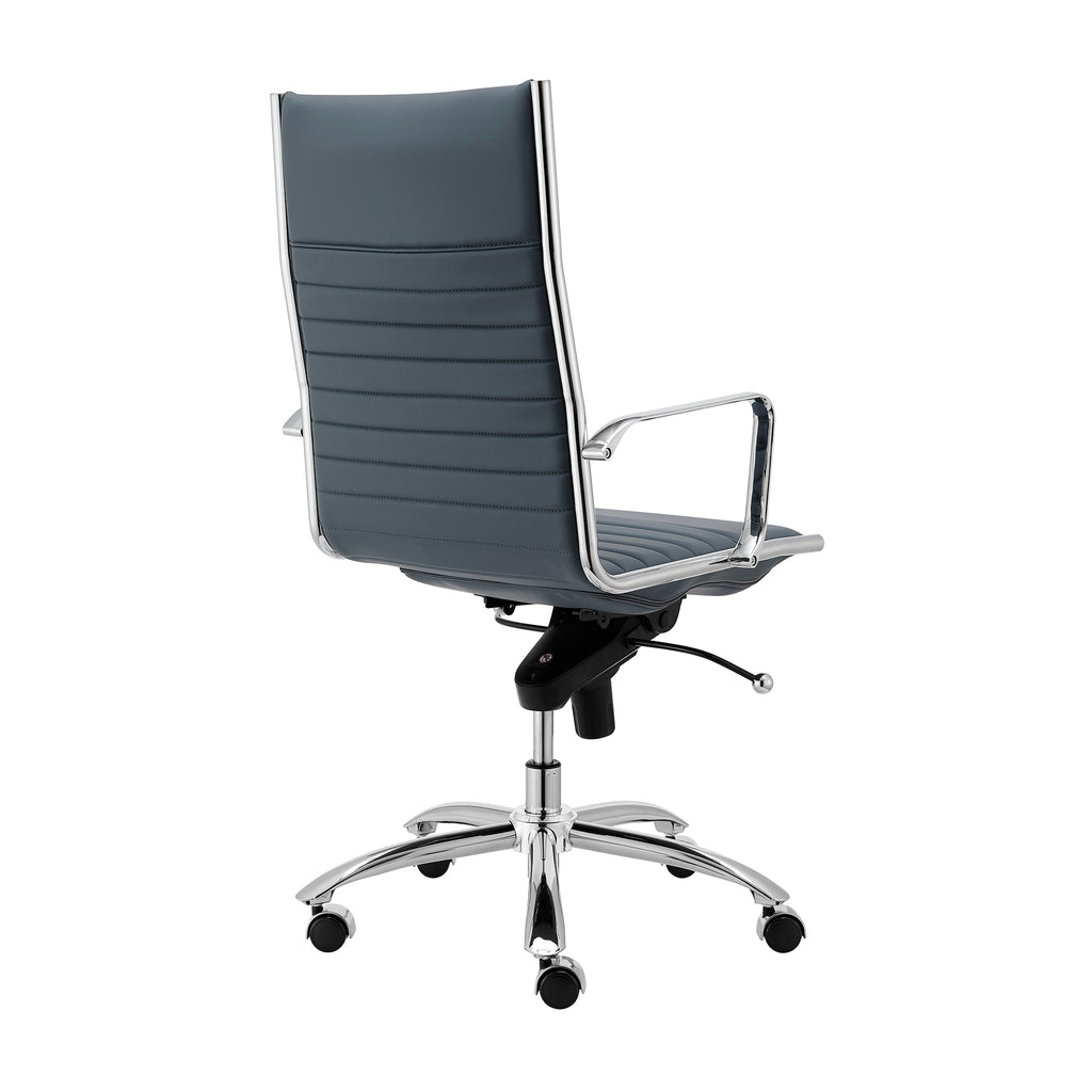 Dirk High Back Office Chair - Blue