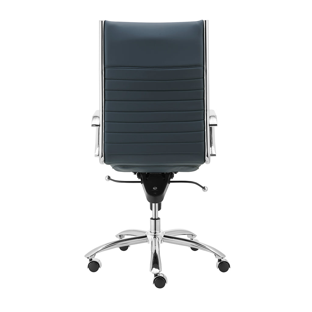 Dirk High Back Office Chair - Blue