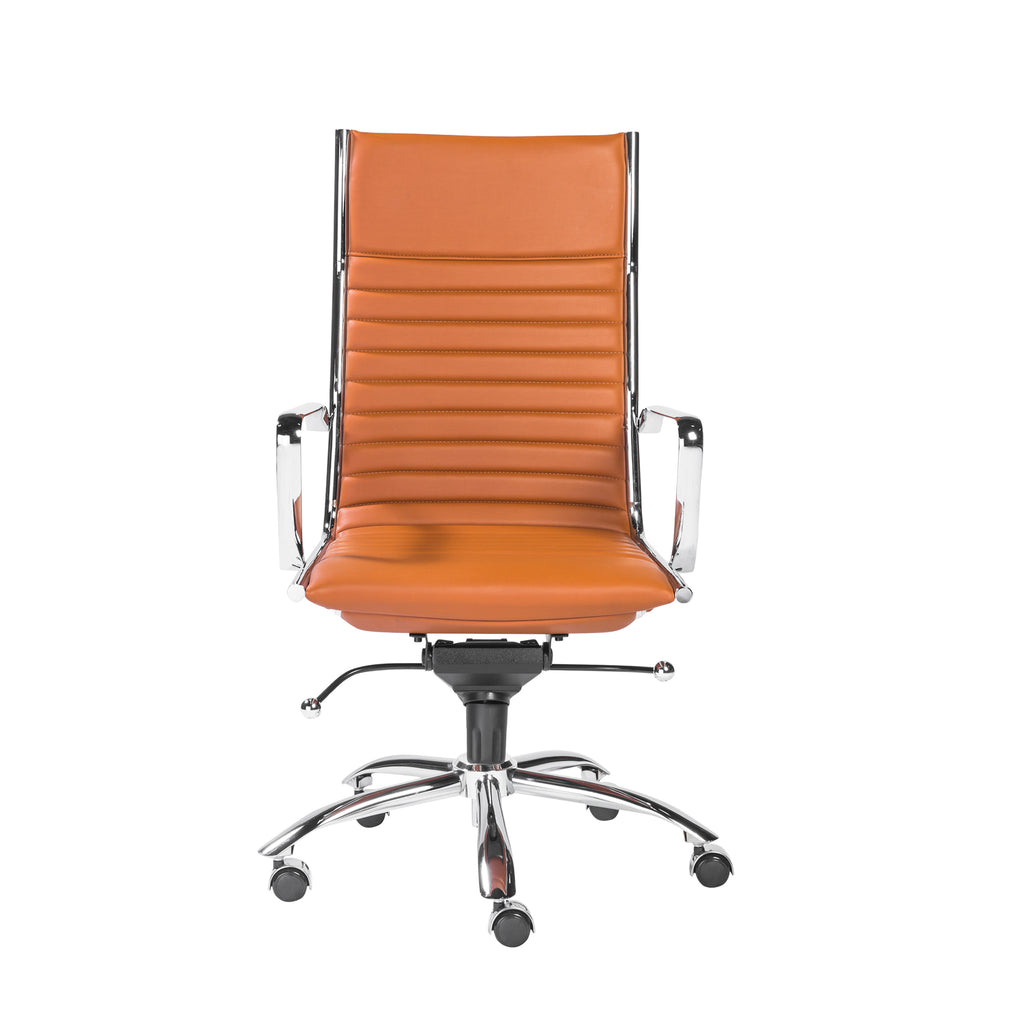 Dirk High Back Office Chair - Cognac