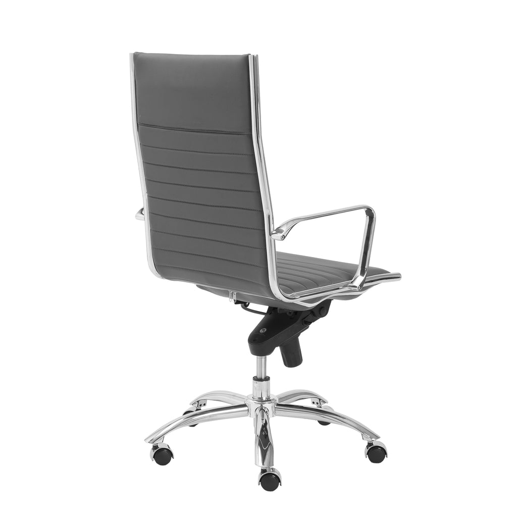 Dirk High Back Office Chair - Grey