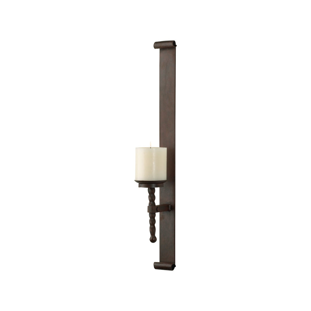 Post Wall Candle Holder