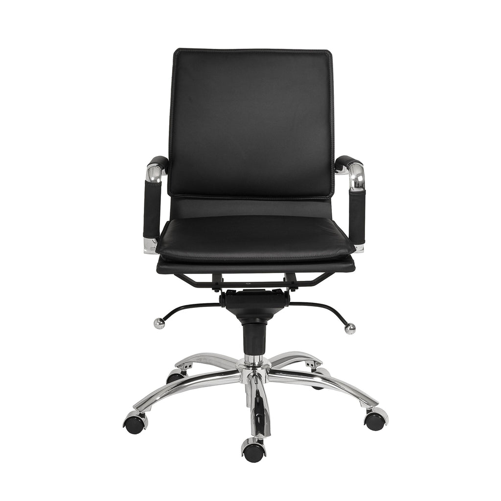 Gunar Pro Low Back Office Chair - Black