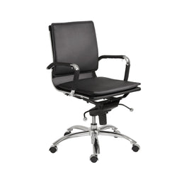 Gunar Pro Low Back Office Chair - Black