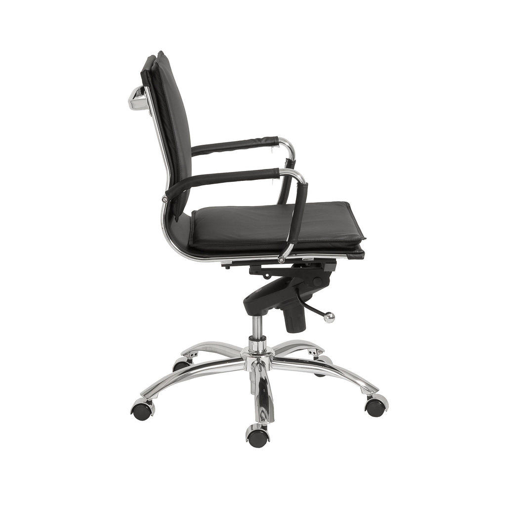 Gunar Pro Low Back Office Chair - Black