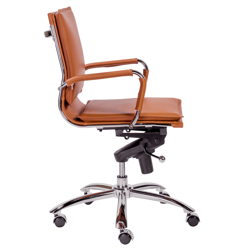 Gunar Pro Low Back Office Chair - Cognac