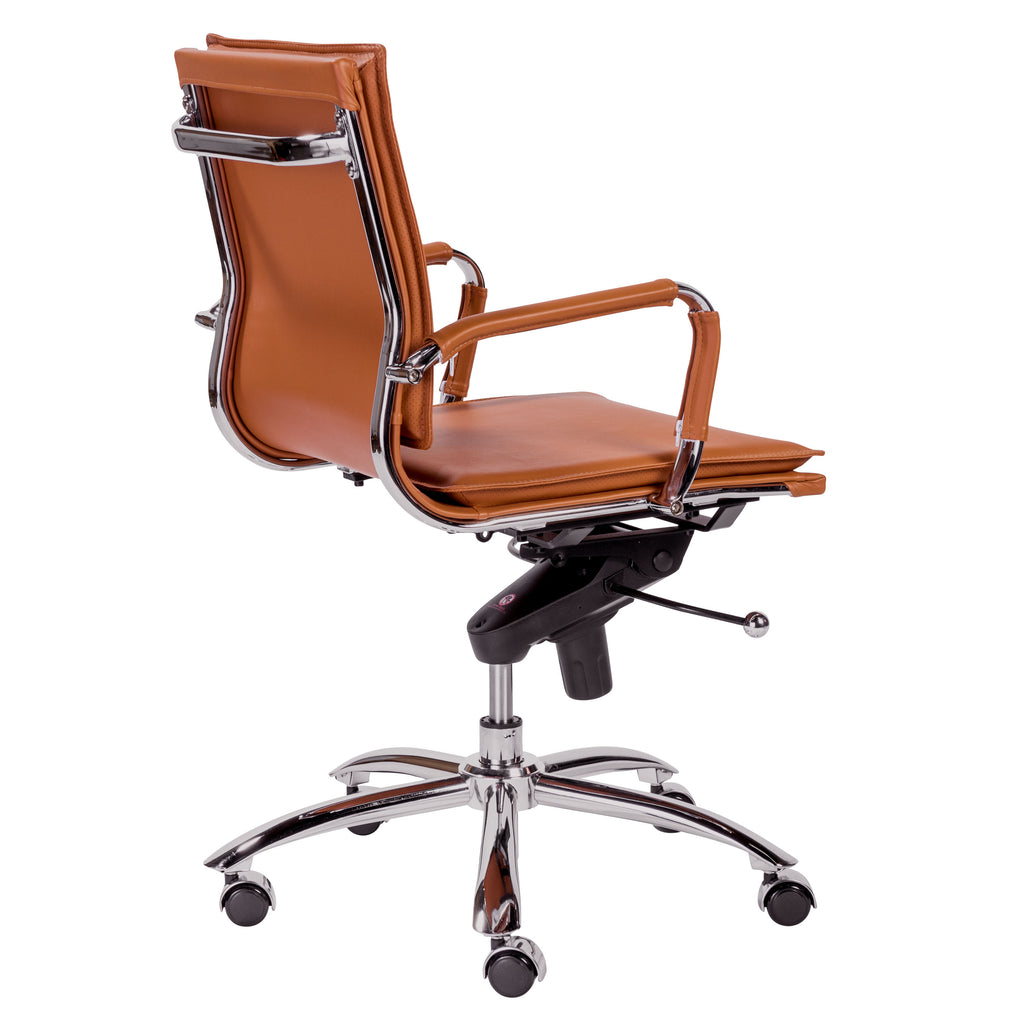 Gunar Pro Low Back Office Chair - Cognac