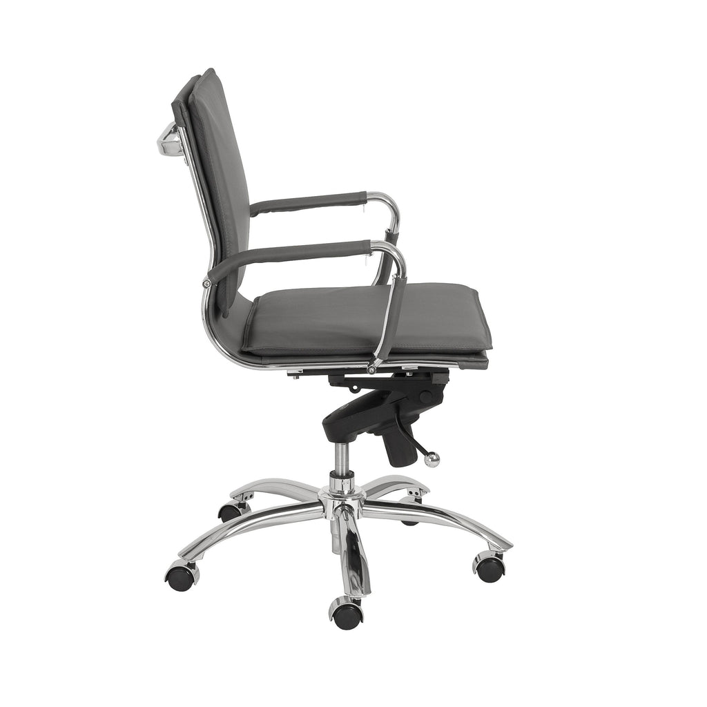 Gunar Pro Low Back Office Chair - Grey