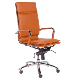 Gunar Pro High Back Office Chair - Cognac