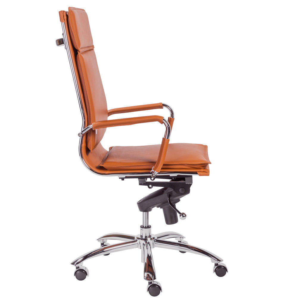 Gunar Pro High Back Office Chair - Cognac