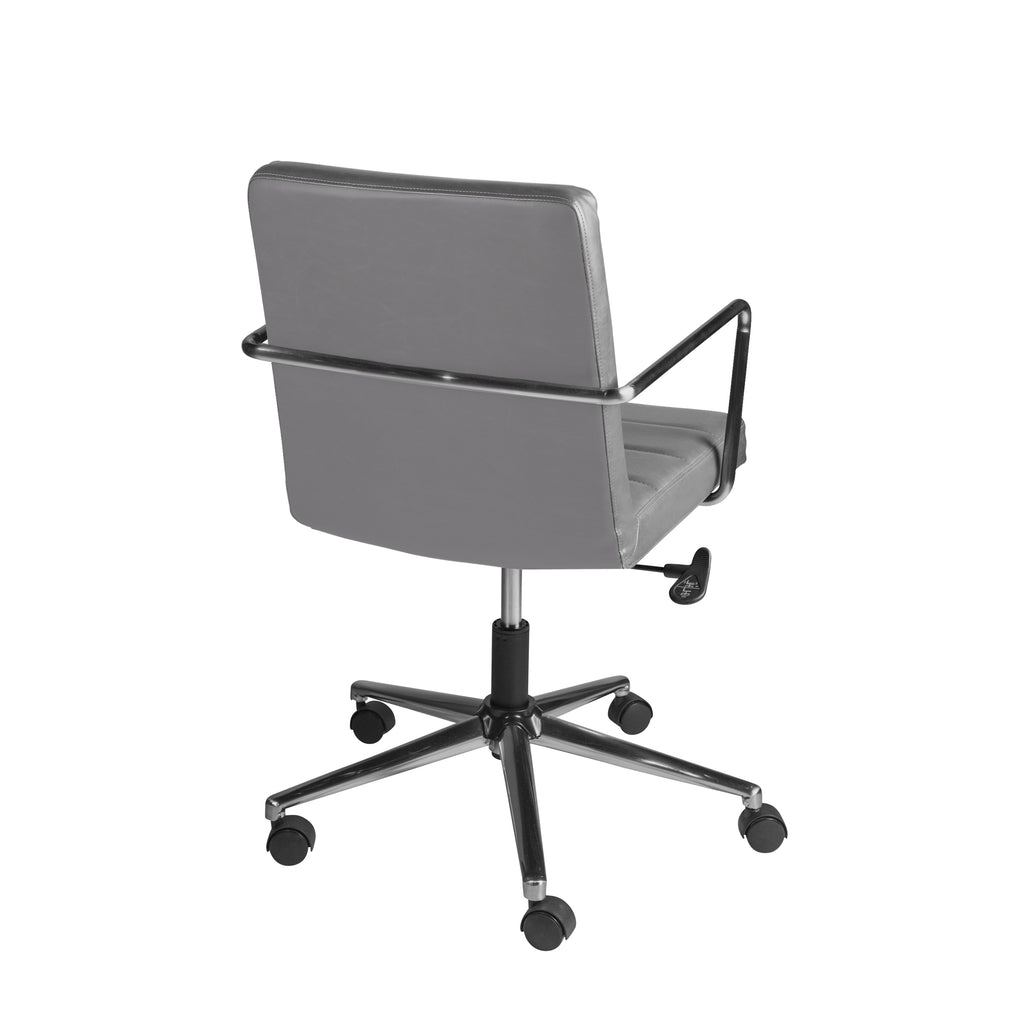 Leander Low Back Office Chair - Grey