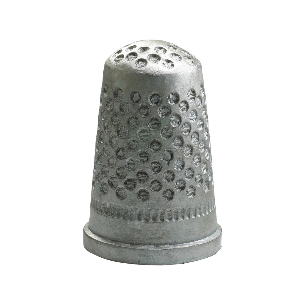 Sewing Thimble Token, Silver