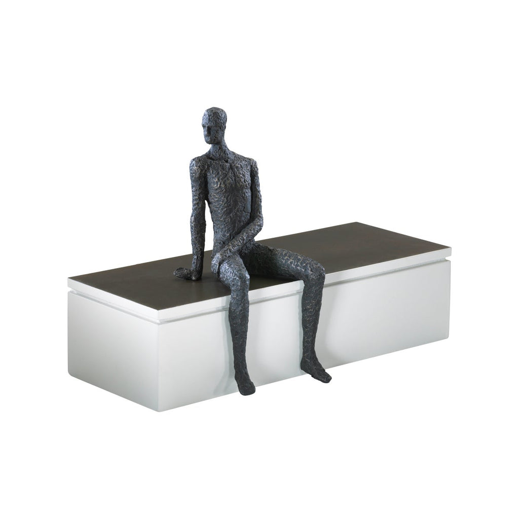 Posing Man Shelf Decor