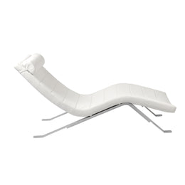 Gilda Lounge Chair - White