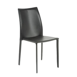 Dalia Stacking Side Chair - Black,Set of 2