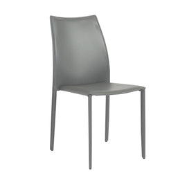 Dalia Stacking Side Chair - Grey,Set of 2
