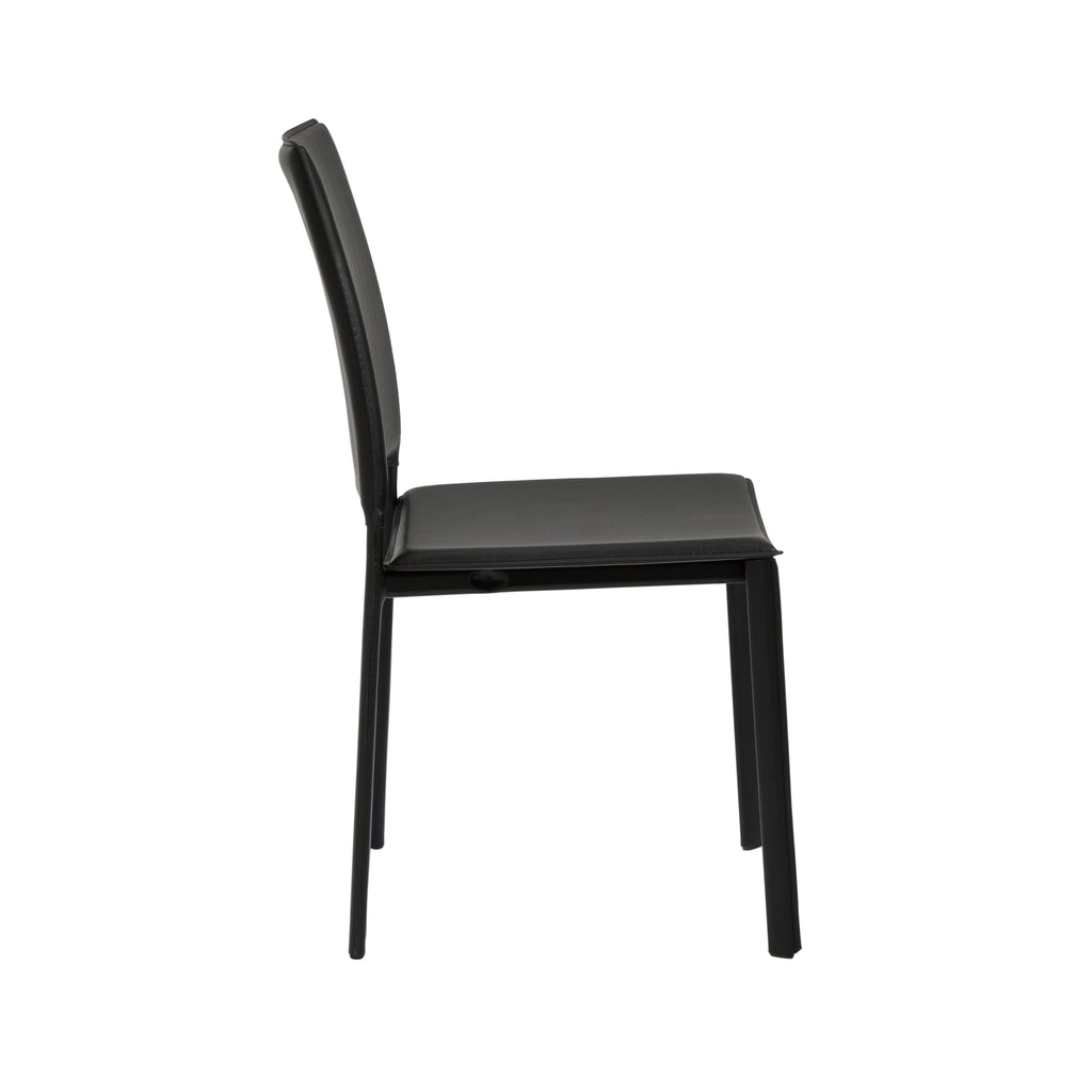 Kate Side Chair - Black,Set of 2