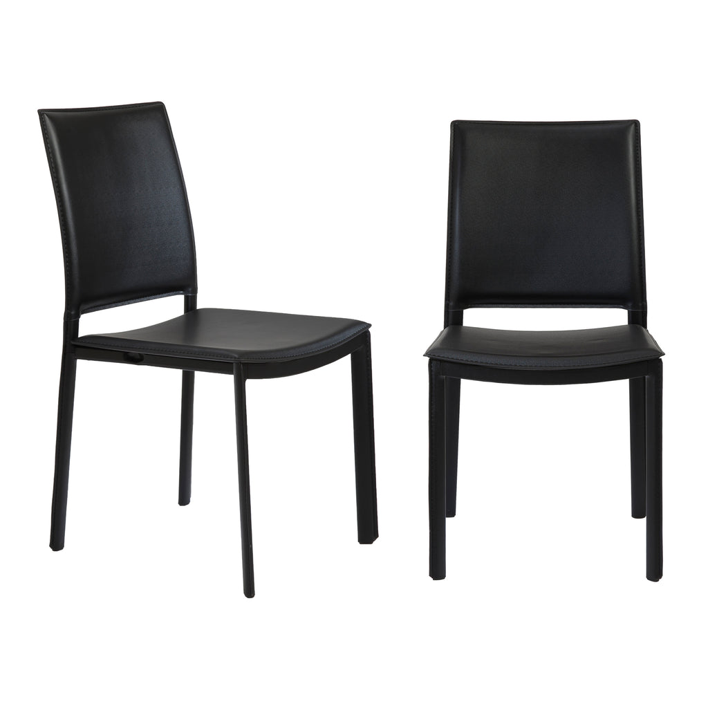 Kate Side Chair - Black,Set of 2