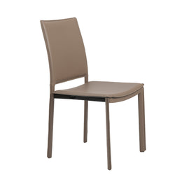 Kate Side Chair - Taupe,Set of 2